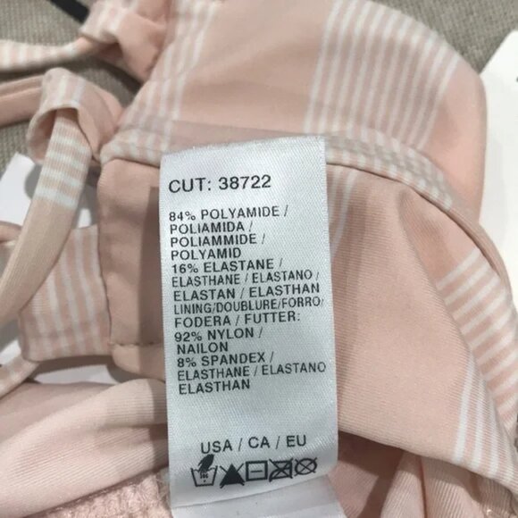 Splendid Long Lines Cropped Bikini Top - Picture 9 of 10